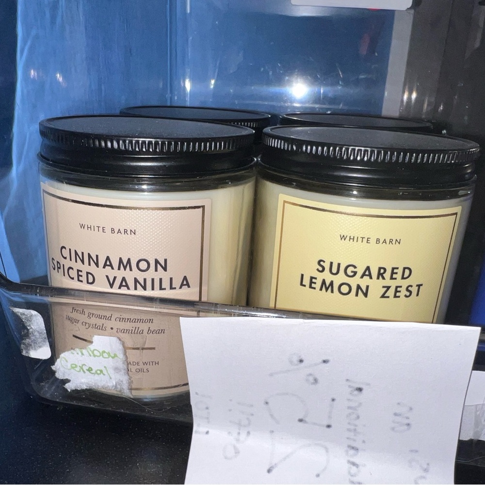 Bath and Body Works Candle Single Wick Candle Duo